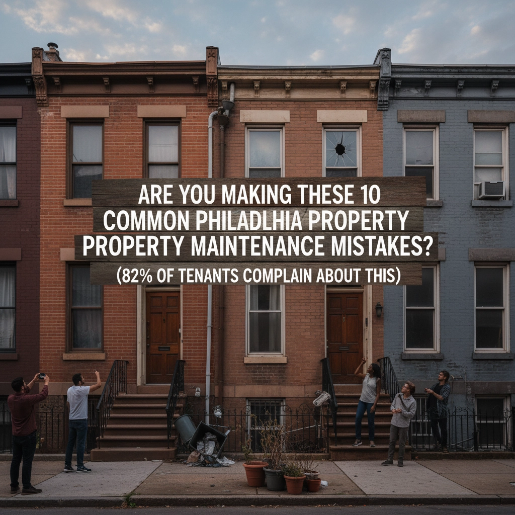 Are You Making These 10 Common Philadelphia Property Maintenance Mistakes? (82% of Tenants Complain About This)