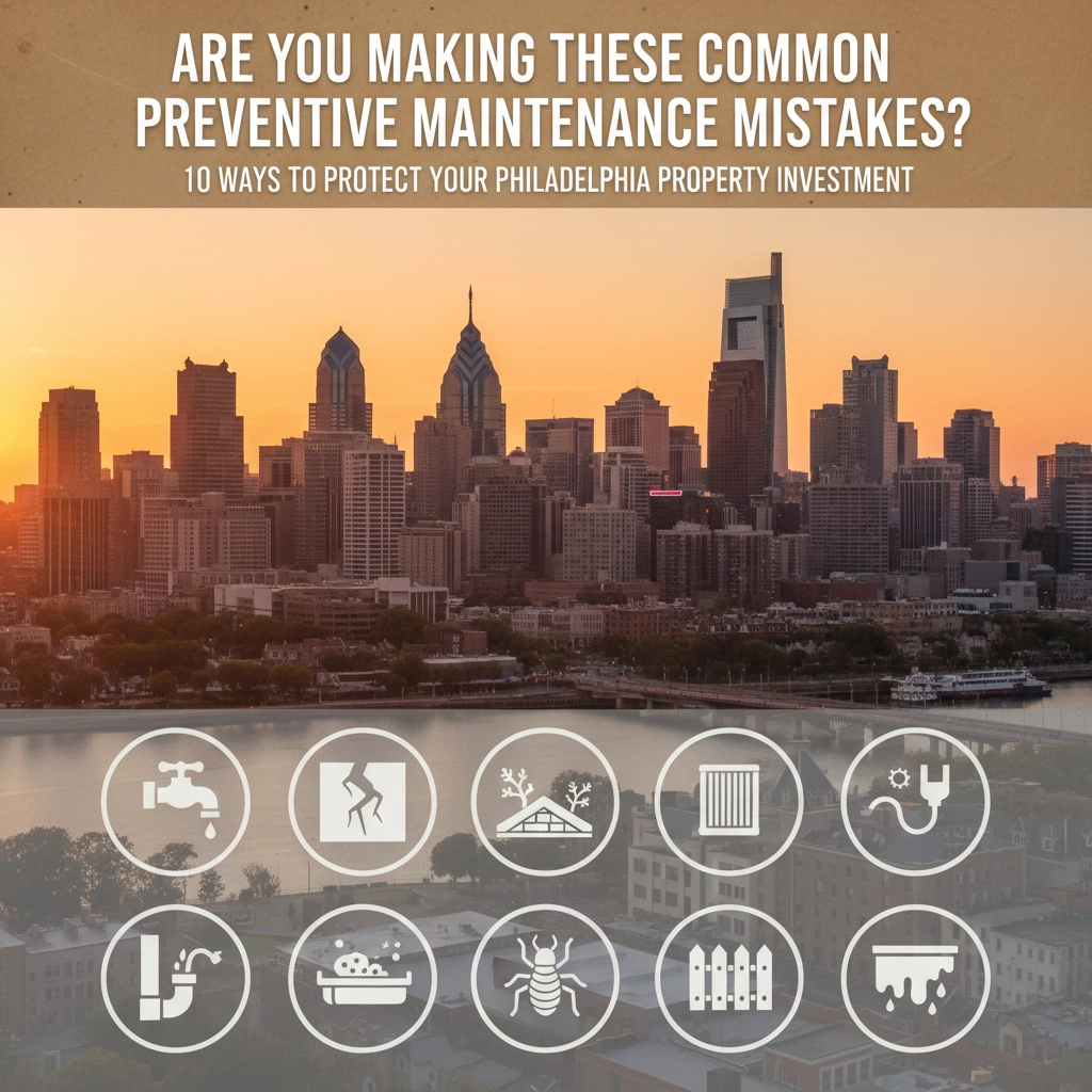 Are You Making These Common Preventive Maintenance Mistakes? 10 Ways to Protect Your Philadelphia Property Investment