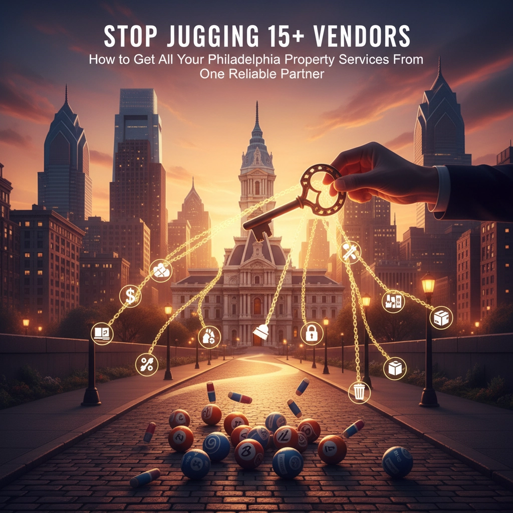 Stop Juggling 15+ Vendors: How to Get All Your Philadelphia Property Services From One Reliable Partner
