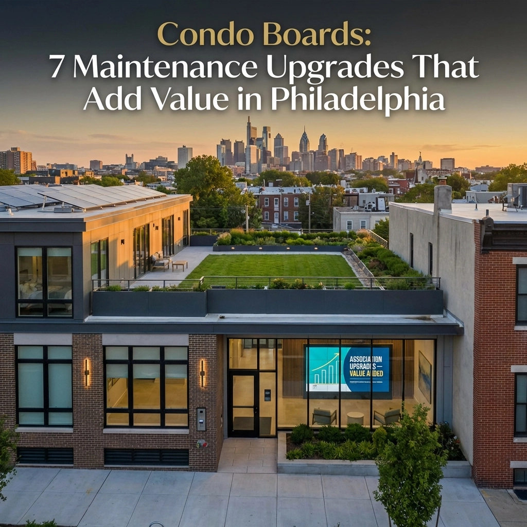 Condo Boards: 7 Maintenance Upgrades That Add Value in Philadelphia