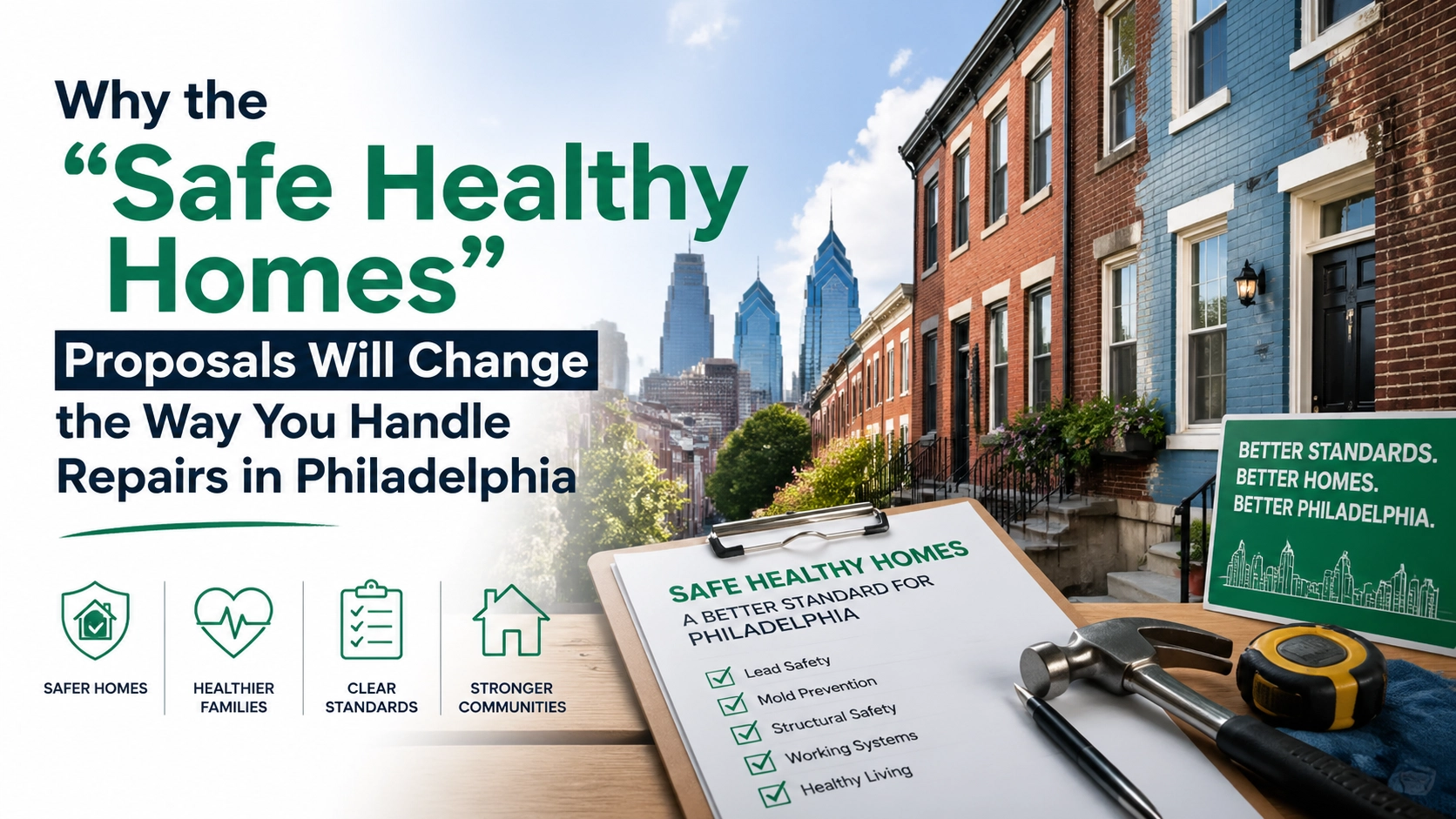Why the “Safe Healthy Homes” Proposals Will Change the Way You Handle Repairs in Philadelphia