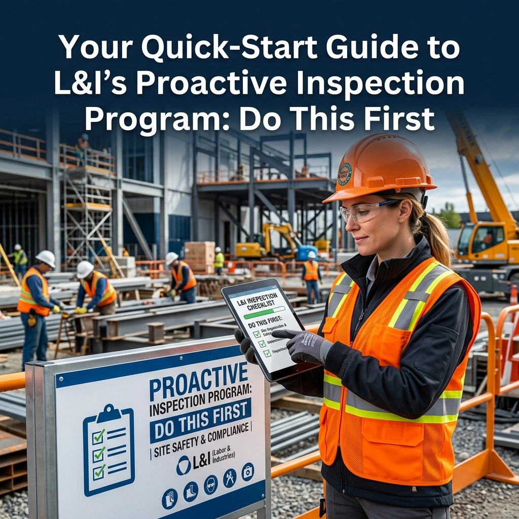 Your Quick-Start Guide to L&I’s Proactive Inspection Program: Do This First