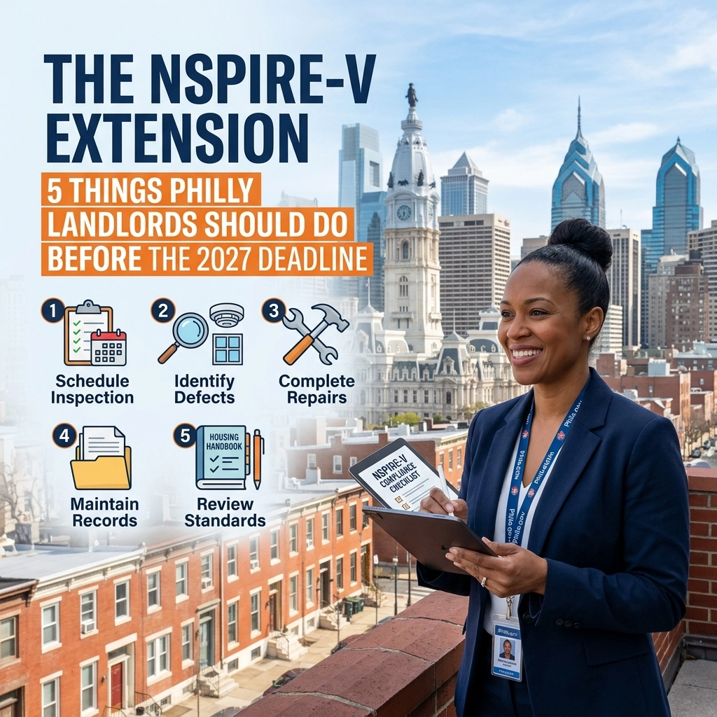 The NSPIRE-V Extension: 5 Things Philly Landlords Should Do Before the 2027 Deadline